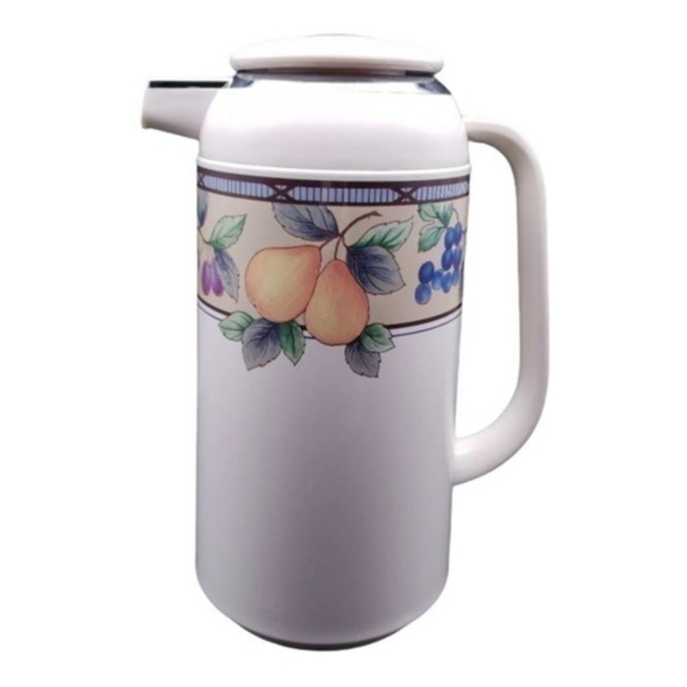 Mikasa‎ Garden Harvest Intaglio Plastic Thermos/Carafe & Lid